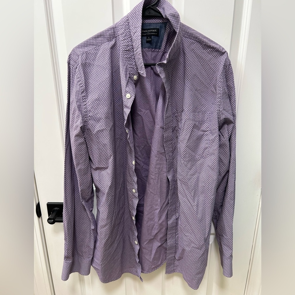 Men’s Large Banana Republic casual shirt